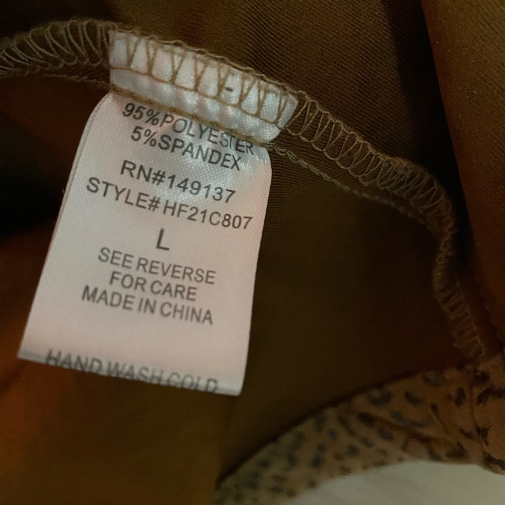 Leopard Print Open Front Jacket - image 7